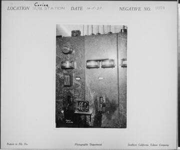 Covina Substation - Interior