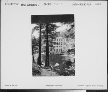 Big Creek Powerhouse #1 exterior