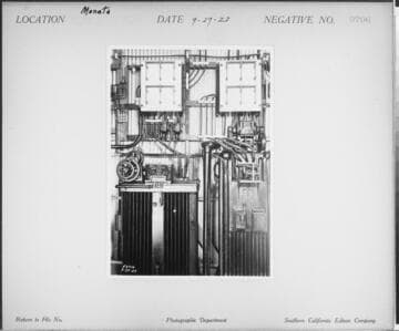 Moneta Substation - Interior