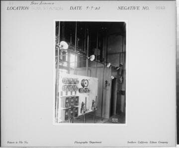 San Antonio Substation - Interior