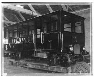 Motor Truck for passenger service on S