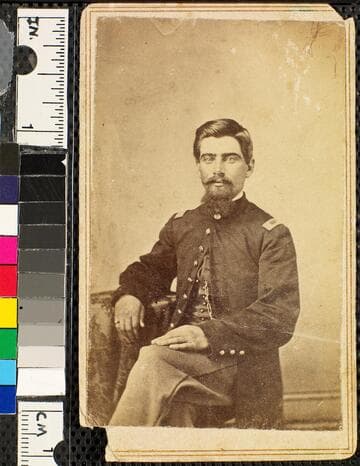 Emery Fisher ; 1 Lt - Co D. 22nd U.S.C.T