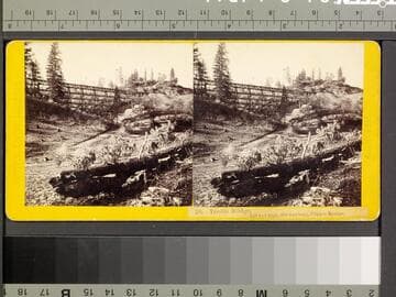 30. Trestle Bridge, 120 feet high, 600 feet long, Clipper Ravine