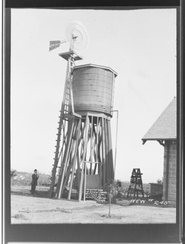 Windmill and Tank