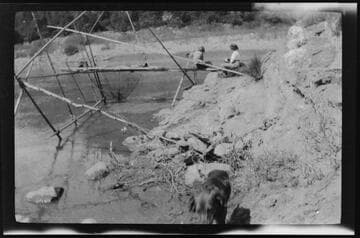 Sandy Bar Bob's fishing place, Klamath River