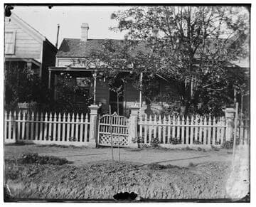 House with picket fence