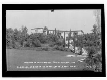Residence of Buster Keaton, Beverly Hills, Cal