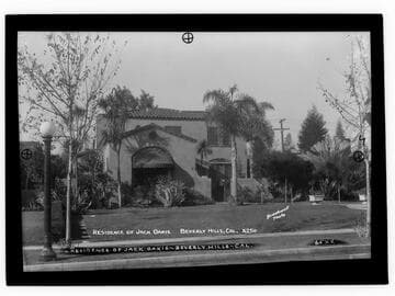 Residence of Jack Oakie, Beverly Hills, Cal