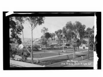 The Plaza, Old Town San Diego, Cal