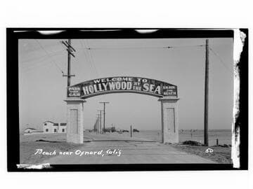 Beach near Oxnard, Calif