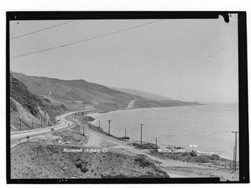 Roosevelt Highway 101, Malibu, California