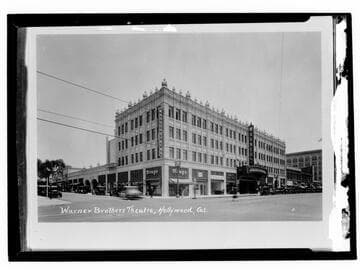 Warner Brothers Theatre, Hollywood, Cal