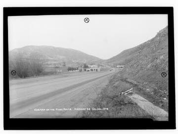Gorman, on the Ridge Route, Highway 99, So. Cal