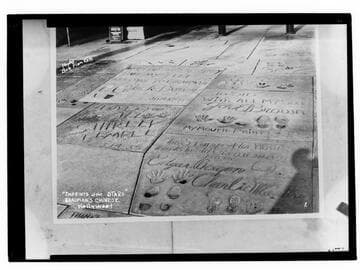 "Imprints of the Stars" Grauman's Chinese, Hollywood