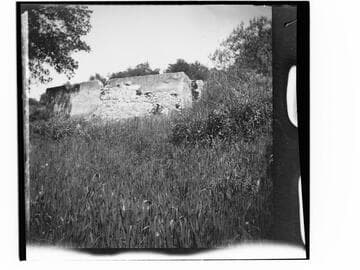 Ruins of Garfias home, Rancho San Pasqual