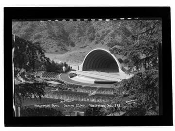 Hollywood Bowl, seating 20,000, Hollywood, Cal