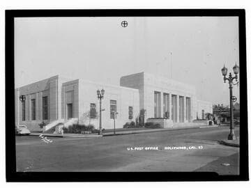 U.S. Post office, Hollywood, Cal