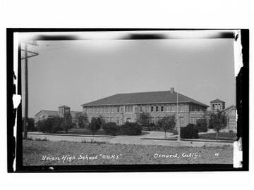 Union High School "O.U.H.S." Oxnard, Calif