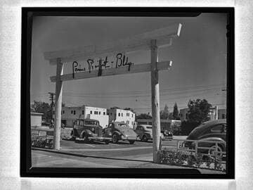 Corrine Griffith Shops parking lot, Beverly Hills