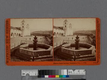 Mission Santa Barbara, Established Dec. 4, 1786