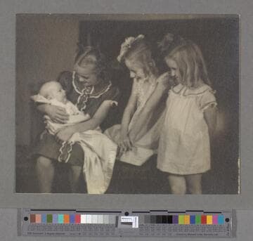 Donald Whitter (baby), Joanne Whittier, Mary Ellen Whittier, Patricia Whittier