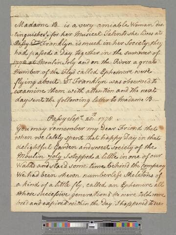 [Unknown author]. Letter to [unknown addressee]