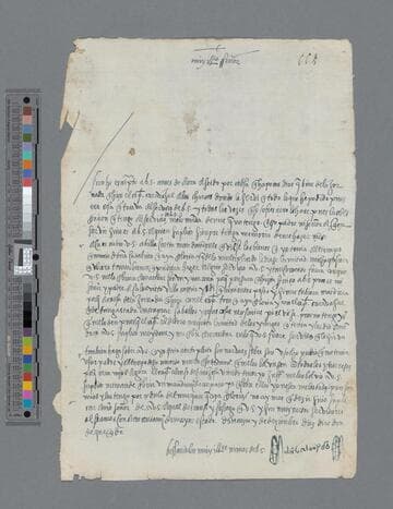 Cristóbal Rojas letter to Gonzalo Pizarro