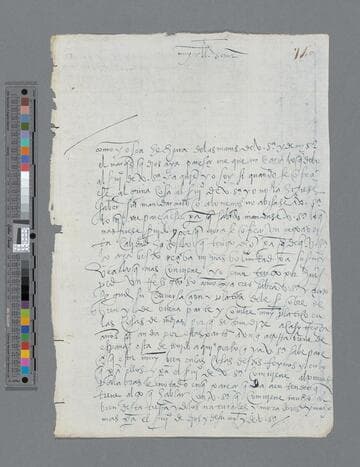 Francisco Lobo letter to Gonzalo Pizarro