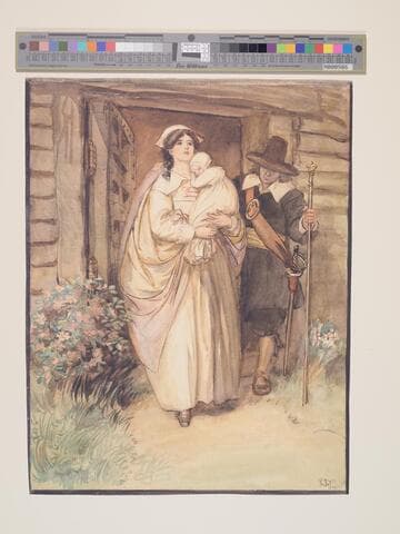 Young Woman Stood Fully Revealed