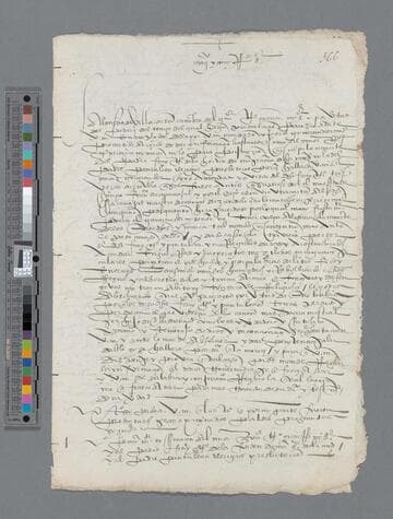 Gonzalo Pizarro document: Petition regarding death of two priests