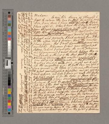 Theophilus Leigh letter, Balliol College, to Lady Susan Keck