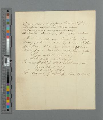 Opie, Amelia (Alderson). "Crown, crown the passing hour with joy…" : poem