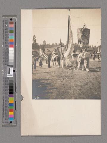 Photographs of the Feast of the Dead festival in Los Angeles' Chinatown, 1902 October