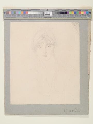 Portrait of Sarah or Maria Siddons