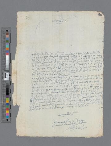 Hernando de Carrion letter to Gonzalo Pizarro