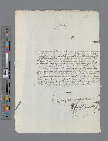 Diego de Mora letter to Gonzalo Pizarro