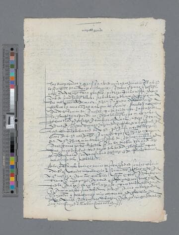 Arequipa. Cabildo letter to Gonzalo Pizarro