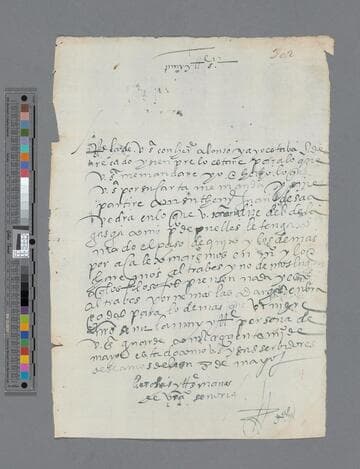 García Hernandez letter to Gonzalo Pizarro