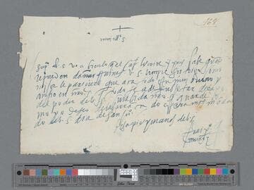 Pedro Muñoz letter to Gonzalo Pizarro