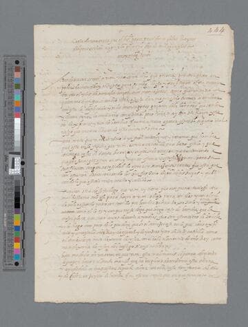 Pedro de la Gasca, Bishop, letter to Gonzalo Pizarro