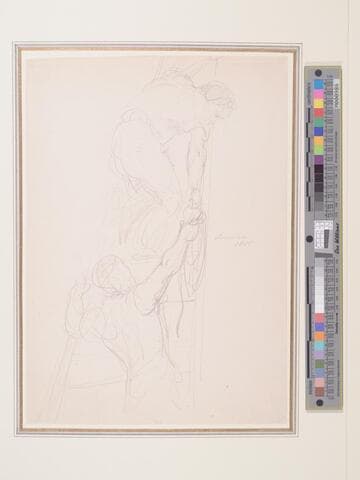 Taking Down Pictures in the Louvre