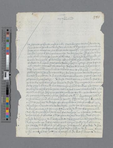 Pedro de Orduña letter to Pedro Guillén