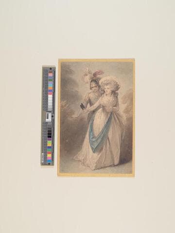 Miss Farren and Mr. Kemble as "Emmeline" and "Arthur"