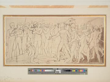 Study for the Battle of Poitiers