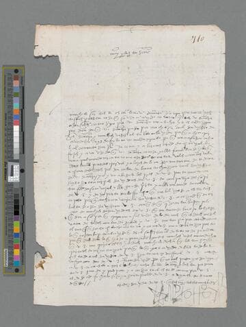 Alexo Rodriguez letter to Gonzalo Pizarro