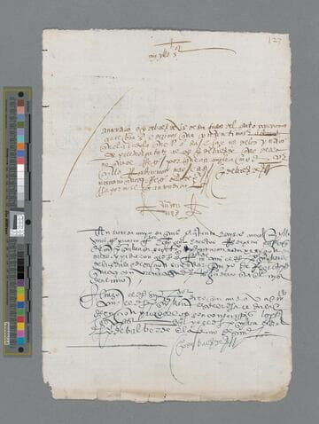 Antón Diaz document to Gonzalo Pizarro: Petition
