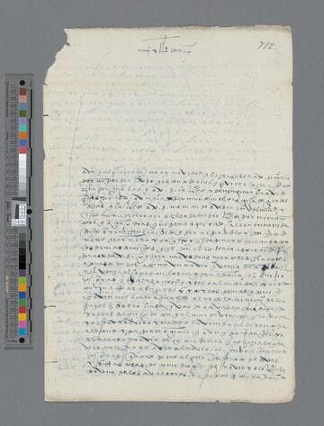 Lope de Ayala letter to Gonzalo Pizarro