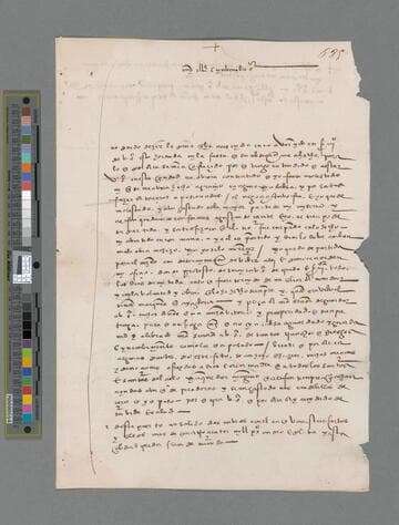 Pedro de Avendaño letter to Gonzalo Pizarro
