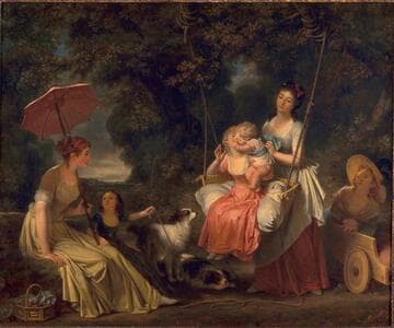 The Kiss of Innocence, or The Swing