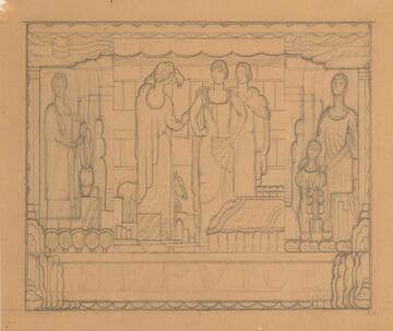 Bullocks Drawing "Service"